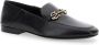 Salvatore Ferragamo Zwarte Leren Loafers Slip-on Stijl Black Dames - Thumbnail 8