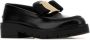 Salvatore Ferragamo Zwarte leren Mirty loafers Black Dames - Thumbnail 2