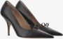 Salvatore Ferragamo Zwarte leren puntige pumps met strik Black Dames - Thumbnail 3