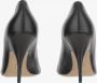 Salvatore Ferragamo Zwarte leren puntige pumps met strik Black Dames - Thumbnail 4