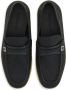 Salvatore Ferragamo Zwarte Loafers van Gehamerd Leer met Metalen Gancini Detail Black Heren - Thumbnail 6