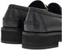 Salvatore Ferragamo Zwarte Leren Instappers met Gancini Detail Black Dames - Thumbnail 6