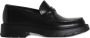 Salvatore Ferragamo Zwarte platte schoenen met handtekening dwarsbalk Black Heren - Thumbnail 2