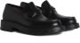 Salvatore Ferragamo Zwarte platte schoenen met handtekening dwarsbalk Black Heren - Thumbnail 3