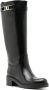Salvatore Ferragamo Zwarte Rosalie Hoge Laarzen voor Vrouwen Black Dames - Thumbnail 5