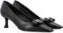 Salvatore Ferragamo Zwarte Siwar 60 Pumps met Strik Black Dames - Thumbnail 2