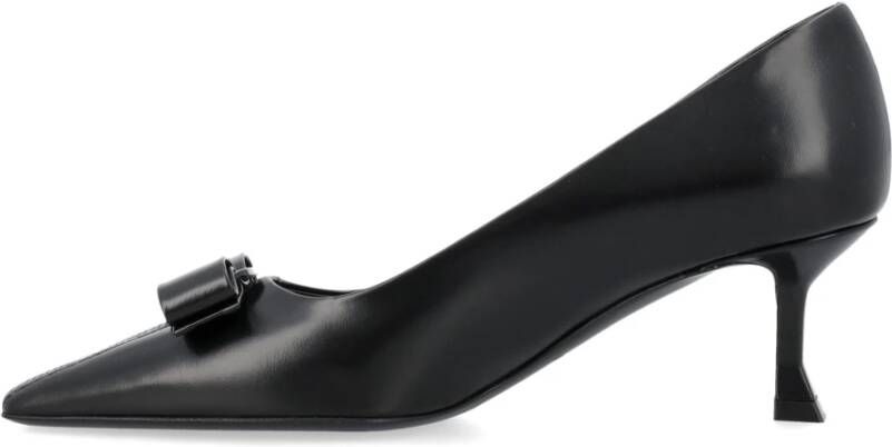 Salvatore Ferragamo Zwarte Siwar 60 Pumps met Strik Black Dames