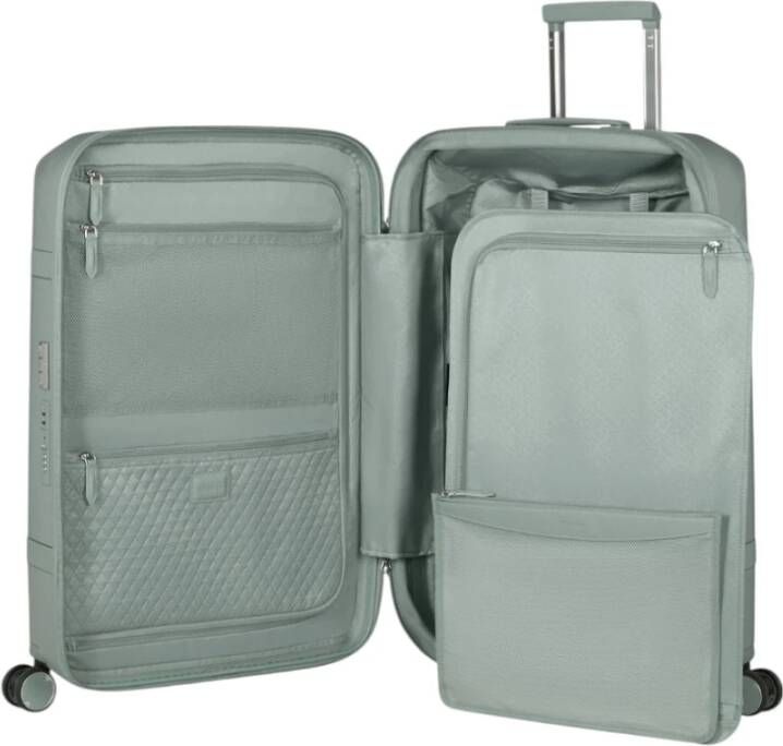 Samsonite Uitbreidbare Polycarbonaat Trolley met TSA-slot