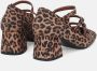 Sangiorgio Beige Mary Jane Hakken Multicolor Dames - Thumbnail 4
