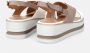 Sangiorgio Beige Sleehak Sandalen Beige Dames - Thumbnail 4