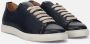 Sangiorgio Blauwe Casual Leren Schoenen Blue Heren - Thumbnail 2