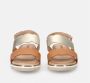 Sangiorgio Bruin Leren Sandalen Comfort Stijl Multicolor Dames - Thumbnail 3