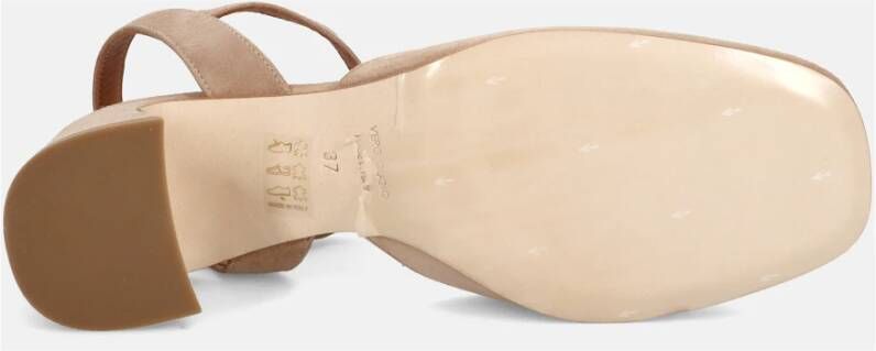 Sangiorgio Elegante Beige Sandalen