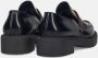 Sangiorgio Geborsteld leren mocassin schoenen Multicolor Dames - Thumbnail 4
