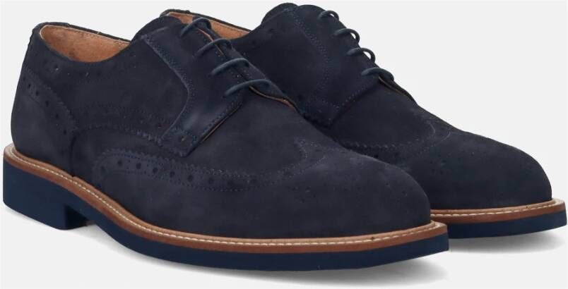 Sangiorgio Laced Shoes Blue Heren