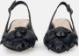 Sangiorgio Zwarte platte schoenen elegante ballerinas Black Dames - Thumbnail 3