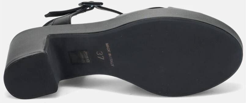Sangiorgio Zwarte Sandalen voor Zomer Outfits Black Dames