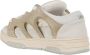 Santha Stijlvolle witte sneakers met mesh en suède Beige - Thumbnail 6