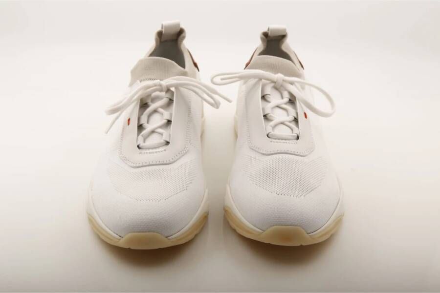 Santoni 21455 Sneaker White Heren