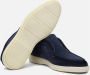 SANTONI Instappers Heren 17823 Maat: 10 5 Materiaal: Suède Kleur: Donkerblauw - Thumbnail 5