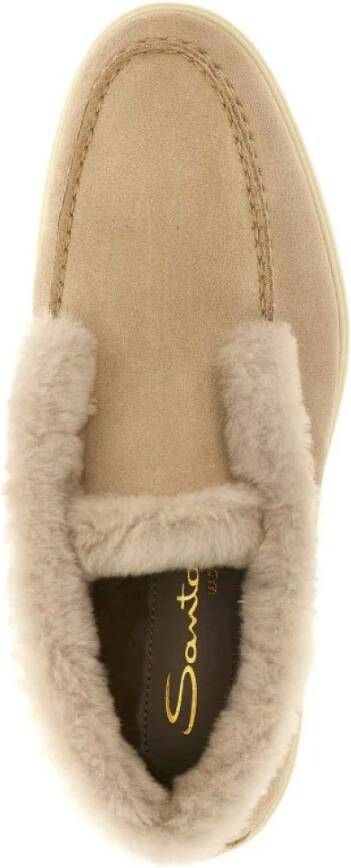Santoni Beige Fortune Laarzen