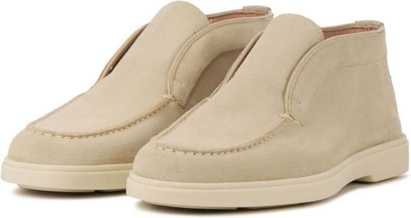 Santoni Beige Instapschoenen Beige Dames