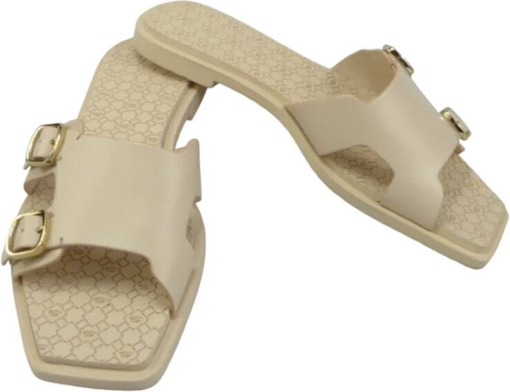 Santoni Beige Slippers