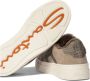 Santoni Beige Sneakers met Dubbele Gesp Ontwerp - Thumbnail 2
