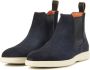 SANTONI Boots Heren Detroit 18588 Maat: 40 Materiaal: Leer Kleur: Blauw - Thumbnail 2