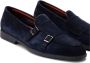 SANTONI Loafers Heren Pura Maat: 8 Materiaal: Suède Kleur: Blauw - Thumbnail 4