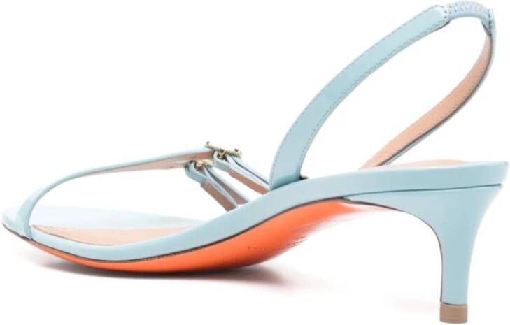 Santoni Blauwe Sandalen voor Vrouwen