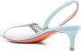Santoni Blauwe Sandalen voor Vrouwen - Thumbnail 2