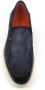 Santoni Blauwe Suède Mocassin Sandalen - Thumbnail 2