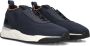 SANTONI Lage Sneakers Heren 21601 Innova Maat: 40 Materiaal: Textiel Kleur: Blauw - Thumbnail 2