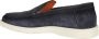Santoni Botanist Stijlvolle Schoenen Blue Heren - Thumbnail 3