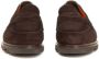 Santoni Bruine Casual-Chic Mocassin met Moderne Details Brown Heren - Thumbnail 4