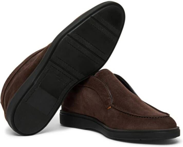 Santoni Bruine Dragon-B Laarzen Bruin Heren