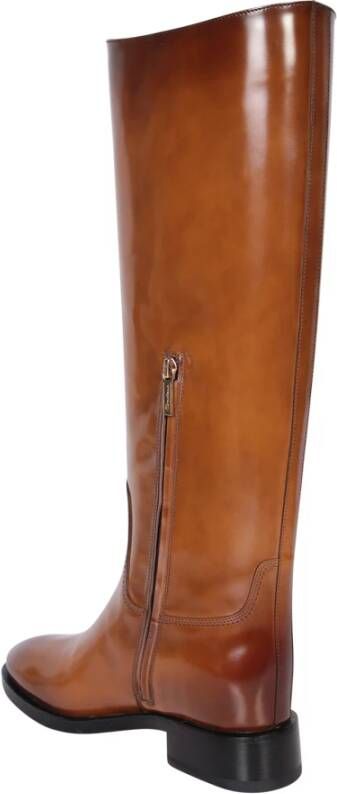 Santoni Bruine Enkellaarsjes