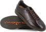 Santoni Bruine Leren Sneaker Ambachtelijk Gemaakt Brown Heren - Thumbnail 2