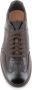 Santoni Bruine Leren Sneaker Ambachtelijk Gemaakt Brown Heren - Thumbnail 5