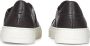 Santoni Bruine Leren Sneakers Dubbele Gesp Brown Heren - Thumbnail 8