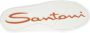 Santoni Bruine Leren Sneakers Dubbele Gesp Brown Heren - Thumbnail 9