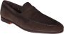 Santoni Bruine Loafer Schoenen voor Mannen Brown Heren - Thumbnail 2