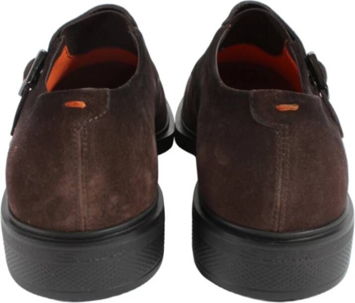 Santoni Bruine Oxford Schoenen voor Heren