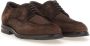 SANTONI Veterschoenen Heren Justin 18567 Maat: 41 5 Materiaal: Suède Kleur: Bruin - Thumbnail 2