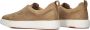 SANTONI Lage Sneakers Heren 21995 Clean Icon Maat: 42 5 Materiaal: Suède Kleur: Bruin - Thumbnail 3