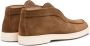 Santoni Bruine Suède Desert Boots met Leren Afwerking - Thumbnail 2
