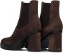 SANTONI Enkellaarsjes Dames 70512 Sue Maat: 37 5 Materiaal: Suède Kleur: Bruin - Thumbnail 3