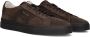 SANTONI Lage Sneakers Heren Sue Sneaker Maat: 42 Materiaal: Suède Kleur: Bruin - Thumbnail 2