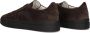 SANTONI Lage Sneakers Heren Sue Sneaker Maat: 42 Materiaal: Suède Kleur: Bruin - Thumbnail 3